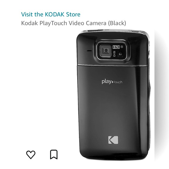 NWB, Kodak PlayTouch Video Camera (Black), take video or still photos - Picture 3 of 11